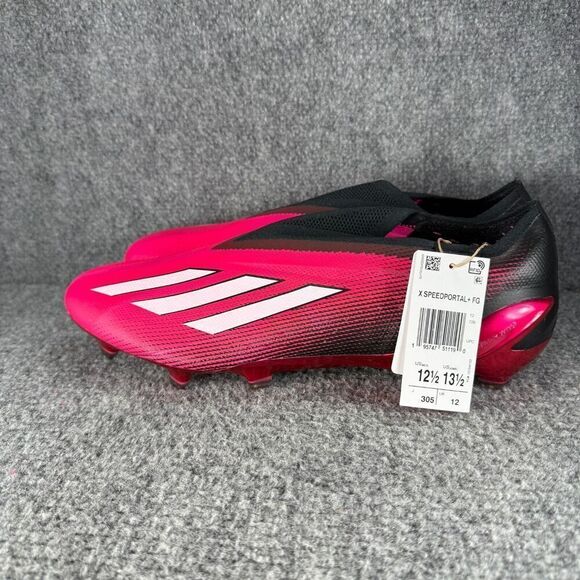 Adidas X Speedportal FG Mens 12.5 Soccer Cleats Pink Black Firm Ground main image 11